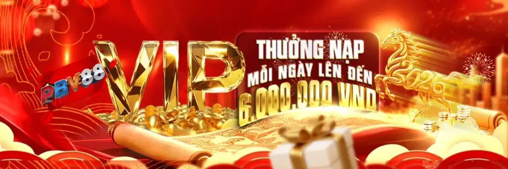 Thưởng nạp mỗi ngày lên đến 6,000,000 VND