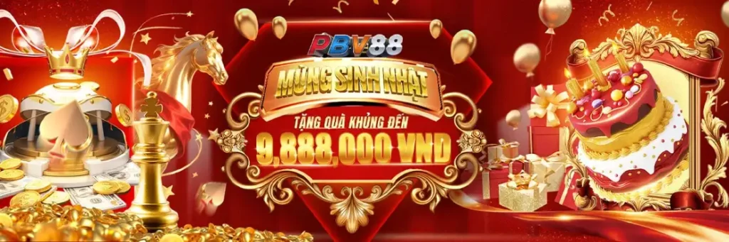 Mừng sinh nhật, tặng quà khủng đến 9,888,000 VND
