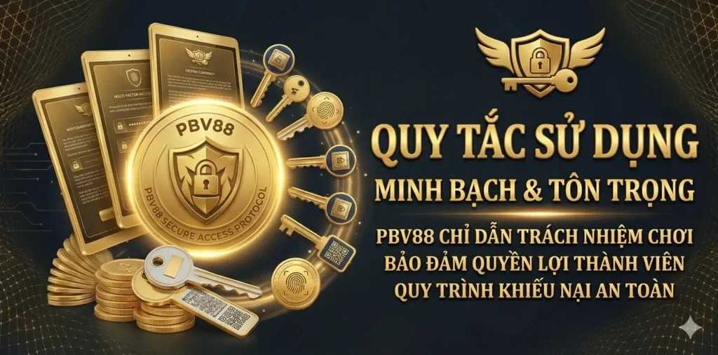 Điều Khoản Sử Dụng PBV88 Người Chơi Cần Biết